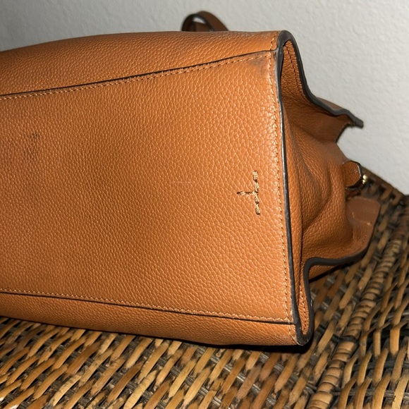 Tory Burch Brown Leather Tote Bag - Picture 6 of 10